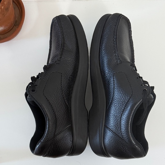 Men\'s SAS Black Leather Lace Up Shoes, Size 8.5 main image 7